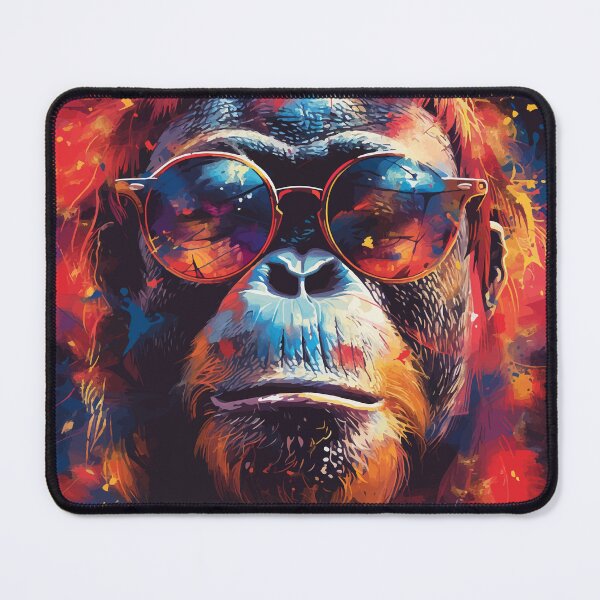 Item preview, Colorful/Colorful orangutang with sunglasses 02 designed and sold by Batch-C91.