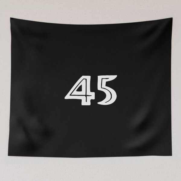 Item preview, 45, forty-five, white, tribal, african designed and sold by Numbers-Art.