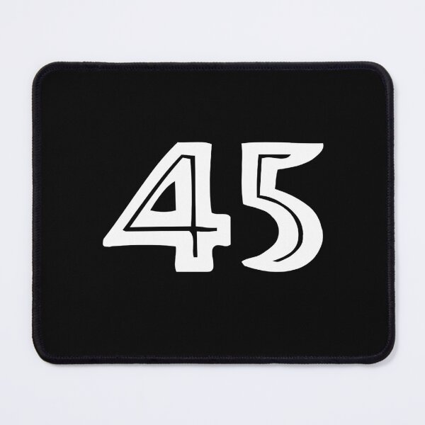 Item preview, 45, forty-five, white, tribal, african designed and sold by Numbers-Art.