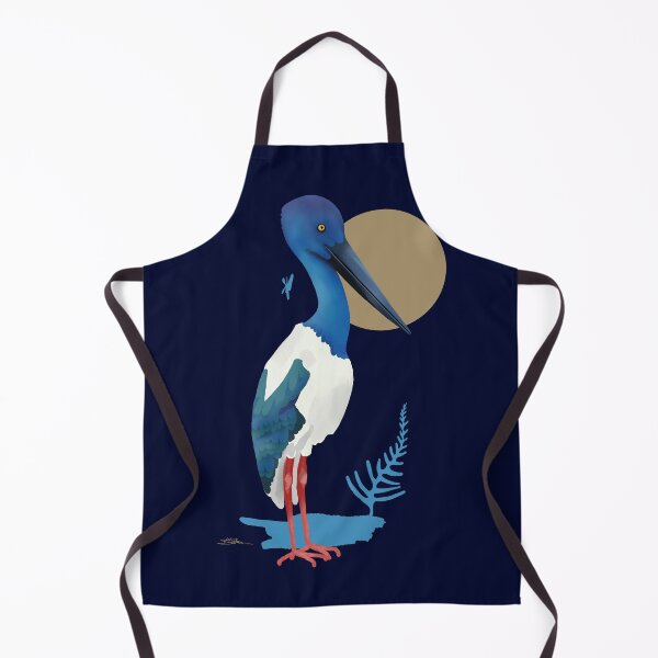 Item preview, Black necked Stork designed and sold by Karin Taylor.