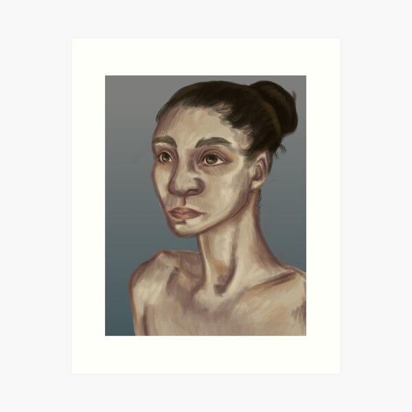 Item preview, Somber Portrait designed and sold by Sparrowfish.
