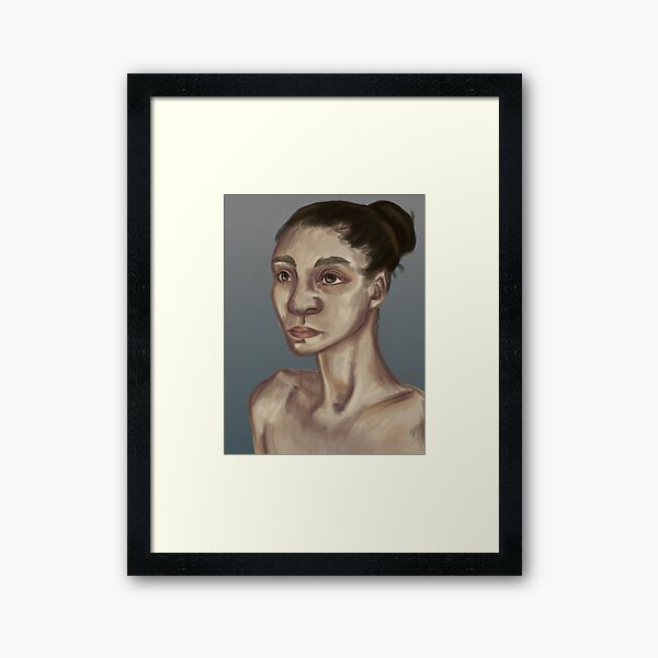 Item preview, Somber Portrait designed and sold by Sparrowfish.