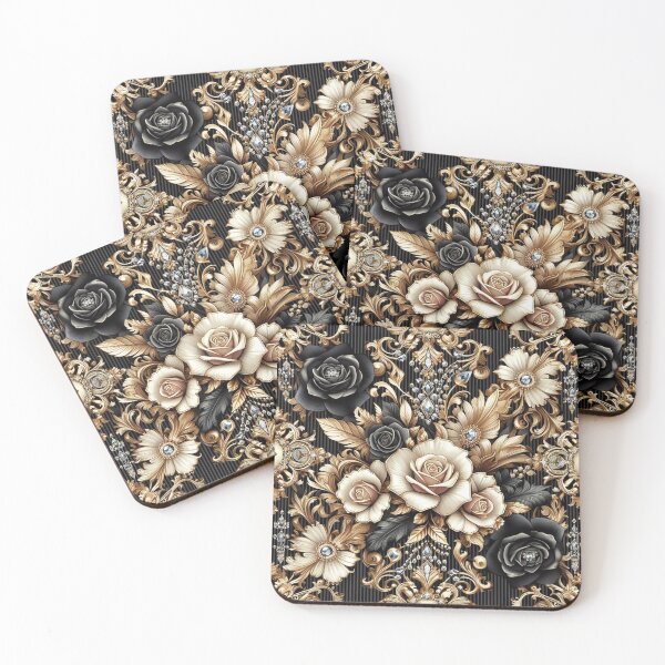 Item preview, Baroque Inspired Jeweled Roses designed and sold by DesignsByPrnces.