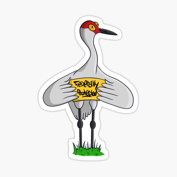 Item preview, Sandhill Crane designed and sold by NP1Art.