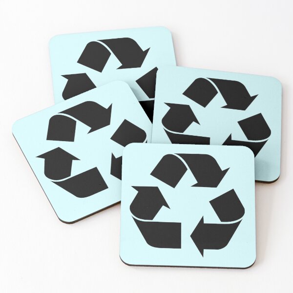 Aperçu de l'œuvre Symbole de recyclage créée et vendue par Symbolical.