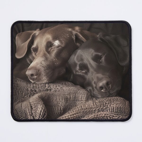 Item preview, adorable photo of two sleeping dogs designed and sold by dcrc.