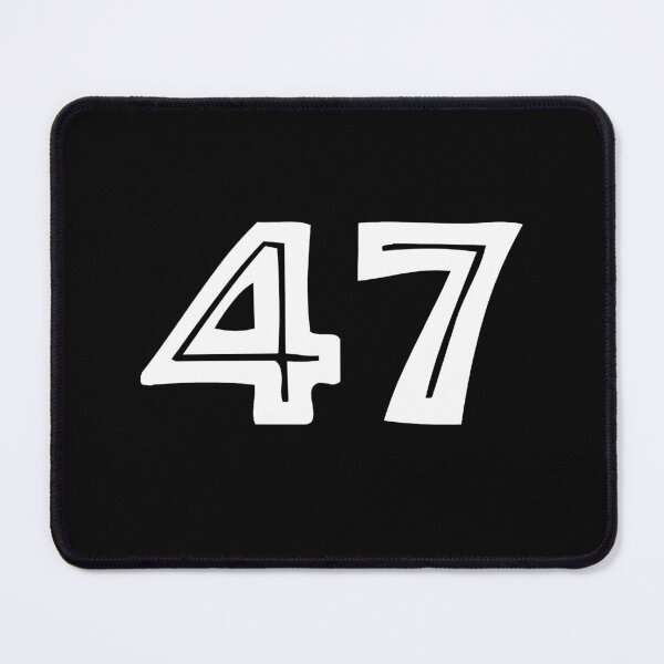 Item preview, 47, forty-seven, white, tribal, african designed and sold by Numbers-Art.