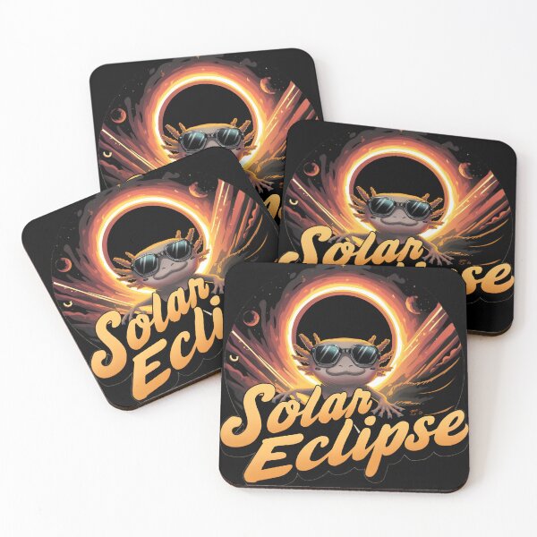 Item preview, Axolotl Solar Eclipse designed and sold by PlanetMarker.