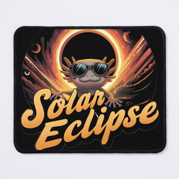 Item preview, Axolotl Solar Eclipse designed and sold by PlanetMarker.