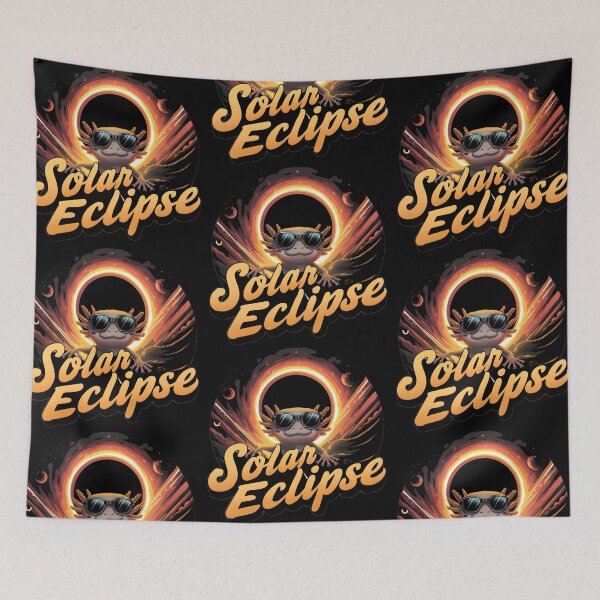 Item preview, Axolotl Solar Eclipse designed and sold by PlanetMarker.