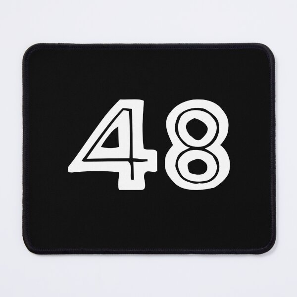 Item preview, 48, forty-eight, white, tribal, african designed and sold by Numbers-Art.