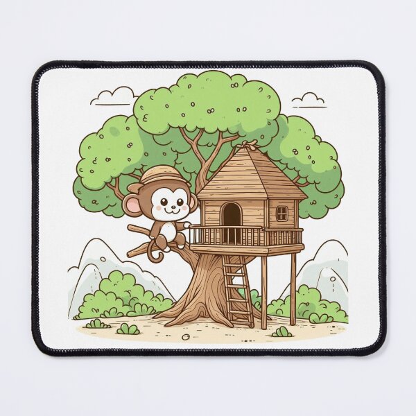 Item preview, Treehouse Monkey designed and sold by LemuellTrends.