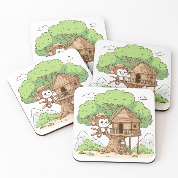 Item preview, Treehouse Monkey designed and sold by LemuellTrends.