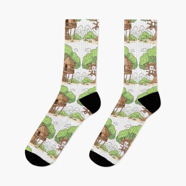 Item preview, Treehouse Monkey designed and sold by LemuellTrends.