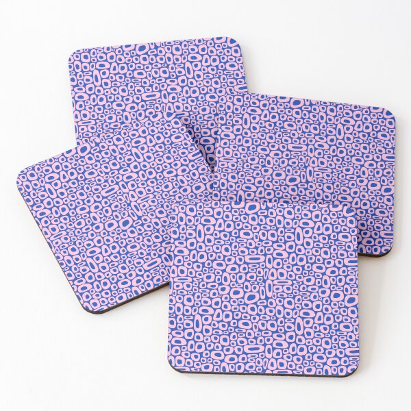 Item preview, funky squares in blue and pink designed and sold by studiopetrichor.