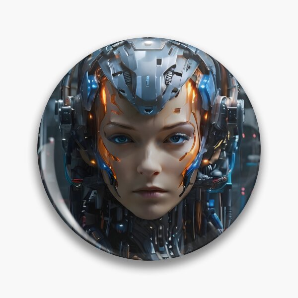 Item preview, Beutiful girl cyborg designed and sold by WalterGomes.