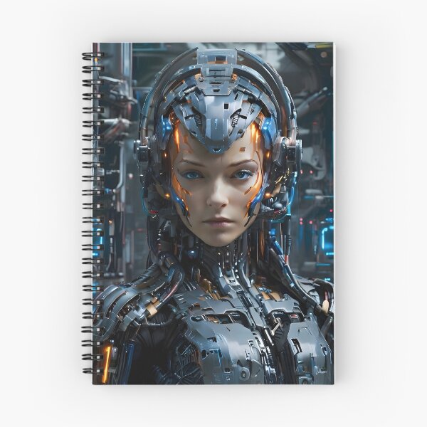Item preview, Beutiful girl cyborg designed and sold by WalterGomes.