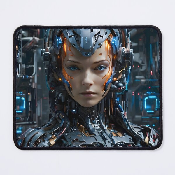 Item preview, Beutiful girl cyborg designed and sold by WalterGomes.
