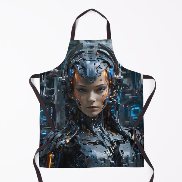 Item preview, Beutiful girl cyborg designed and sold by WalterGomes.