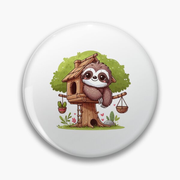 Item preview, Treehouse Sloth designed and sold by LemuellTrends.