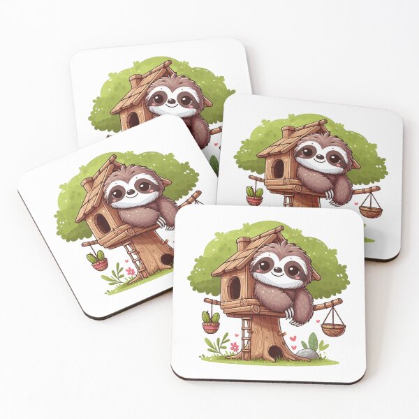 Item preview, Treehouse Sloth designed and sold by LemuellTrends.