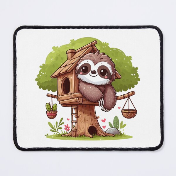 Item preview, Treehouse Sloth designed and sold by LemuellTrends.