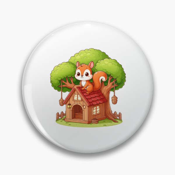 Item preview, Treehouse Squirrel designed and sold by LemuellTrends.