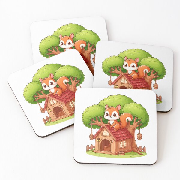 Item preview, Treehouse Squirrel designed and sold by LemuellTrends.