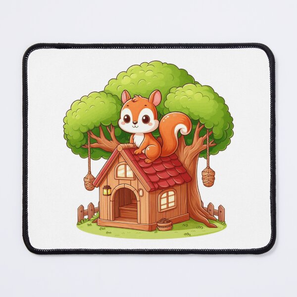 Item preview, Treehouse Squirrel designed and sold by LemuellTrends.
