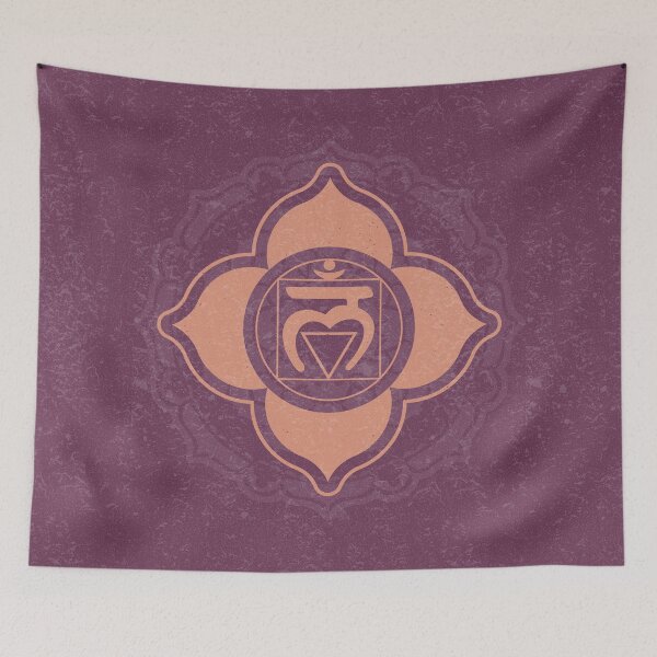 Item preview, Root Chakra Mandala - Beet + Coral designed and sold by Irene Estelle.