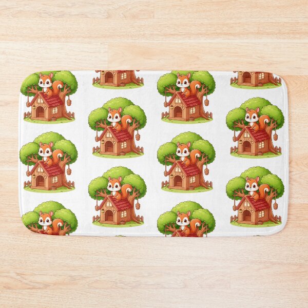 Item preview, Treehouse Squirrel designed and sold by LemuellTrends.