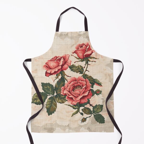 Item preview, Cross Stitch With Rose Floral Fusion Artistic Harmony. designed and sold by Chomchol.