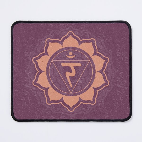 Item preview, Solar Plexus Chakra Mandala - Beet + Coral designed and sold by Irene Estelle.