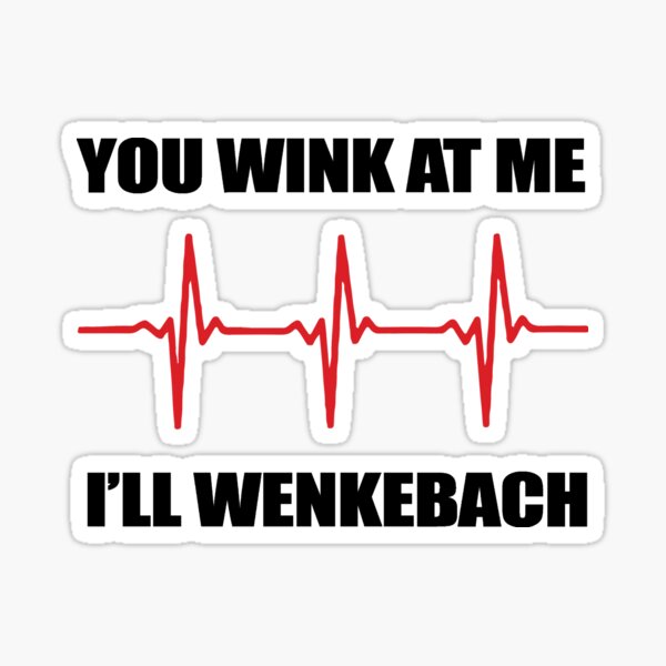Item preview, You Wink At Me Ill Wenkebach designed and sold by TeeTimeGuys.