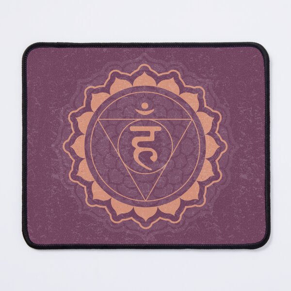 Item preview, Throat Chakra Mandala - Beet + Coral designed and sold by Irene Estelle.