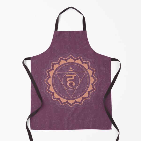 Item preview, Throat Chakra Mandala - Beet + Coral designed and sold by Irene Estelle.