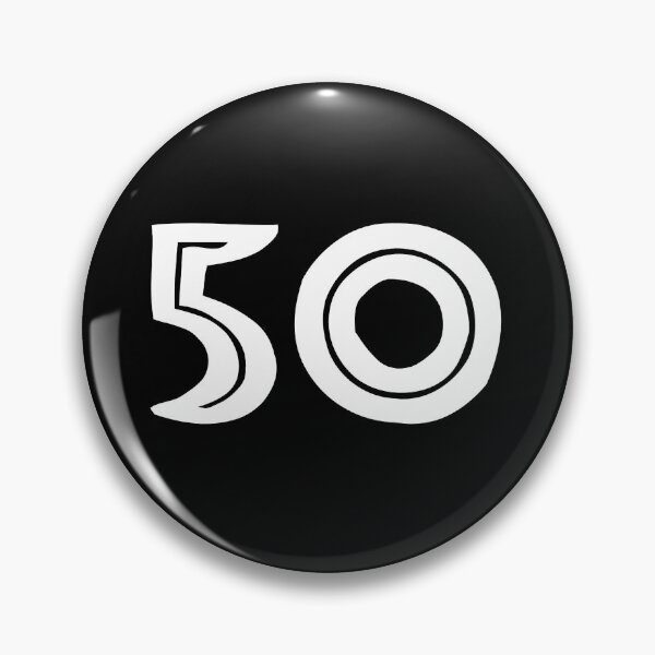 Item preview, 50, fifty, white, tribal, african designed and sold by Numbers-Art.