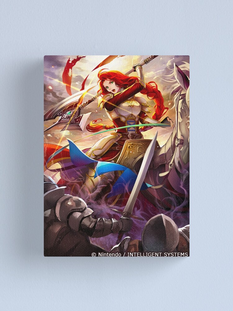 Titania Fire Emblem Path Of Radiance Canvas Print For Sale By 