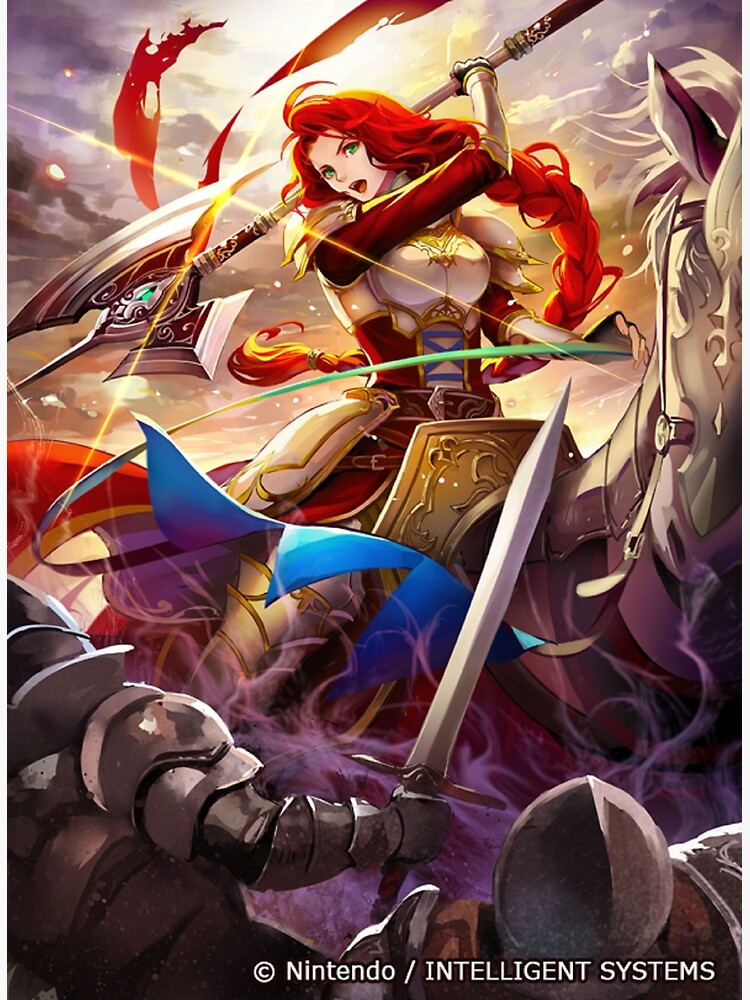 Titania Fire Emblem Path Of Radiance Photographic Print For Sale 