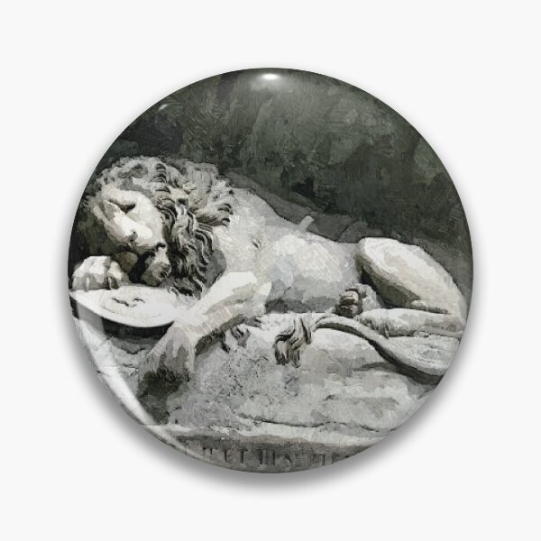 Item preview, Guardian's Repose, Lion of Lucerne designed and sold by Era-of-Traveler.
