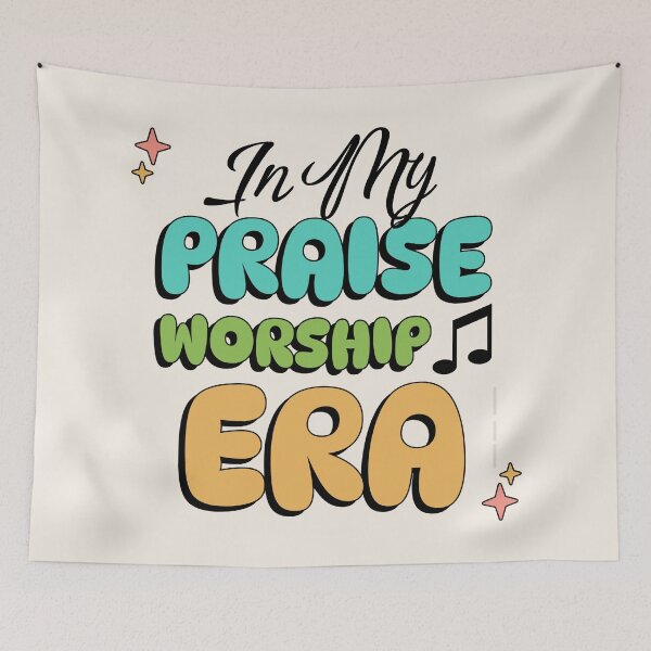 Item preview, In My Praise Worship Era Christian Church Lover designed and sold by 3nityoneart.