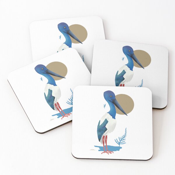 Item preview, Black necked Stork designed and sold by Karin Taylor.