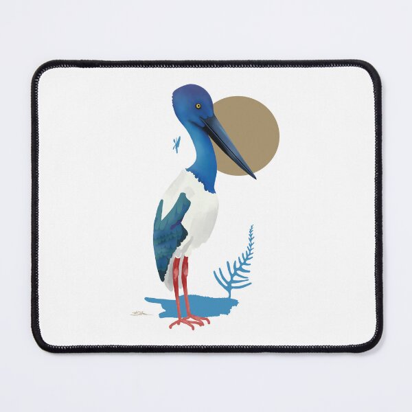 Item preview, Black necked Stork designed and sold by Karin Taylor.