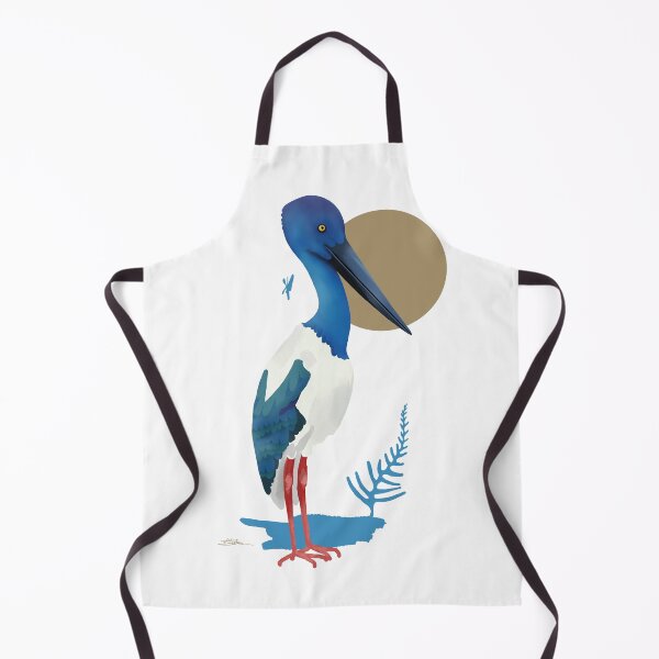 Item preview, Black necked Stork designed and sold by Karin Taylor.