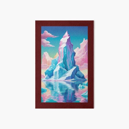 Iceberg Glacier, Alaska, Blue Ice, Landscape Photo Print, Nature Wall Art -   Canada