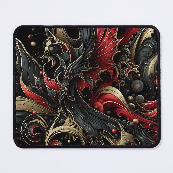 Item preview, GOTHIC RED AND BLACK designed and sold by Foxlindesigns.