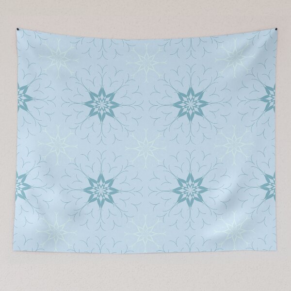 Item preview, Estrellas Flor Azul designed and sold by KathyLav.