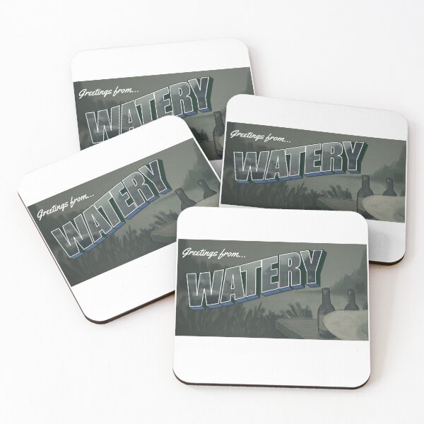 Item preview, Greetings From Watery - Alan Wake Postcard designed and sold by imsmallfry.