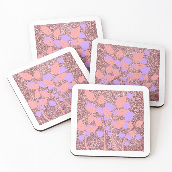 Item preview, Pink And Blue Leaves designed and sold by becca6125.