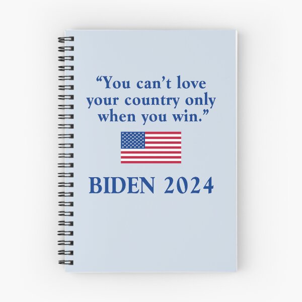Item preview, YOU CANT LOVE YOUR COUNTRY ONLY WHEN YOU WIN BIDEN designed and sold by LoveAndDefiance.
